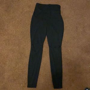 Wild fable leggings with a hole in the knee